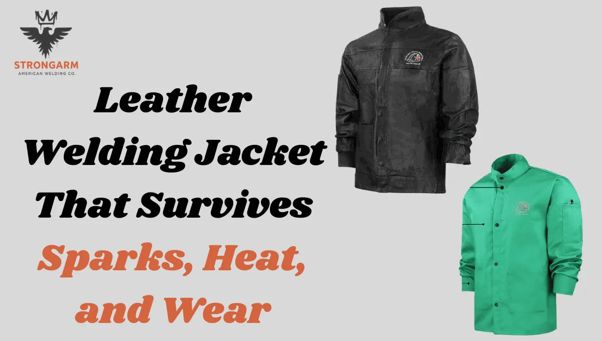 Leather Welding Jacket That Survives Sparks, Heat, and Wear